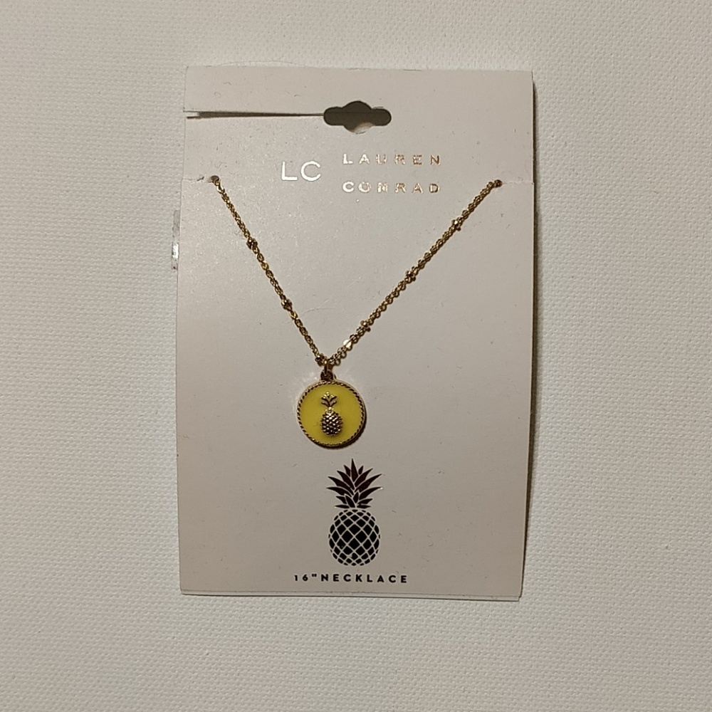NWT! Lauren Conrad Pineapple Necklace